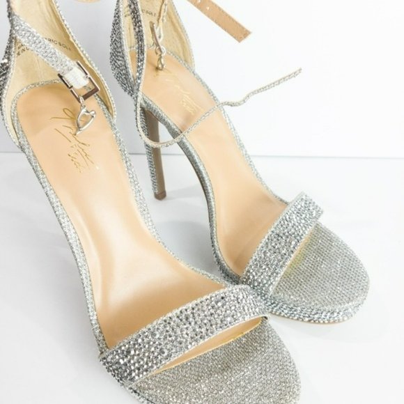 Thalia Sodi Lissy Platform Evening Sandals -7 - Picture 2 of 3